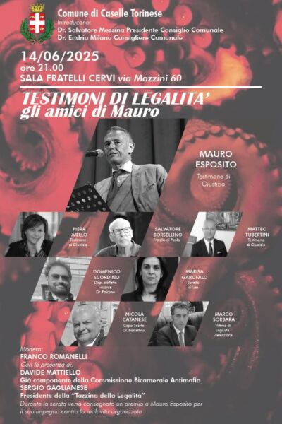 LOCANDINA Caselle Torinese 14 giugno 2025